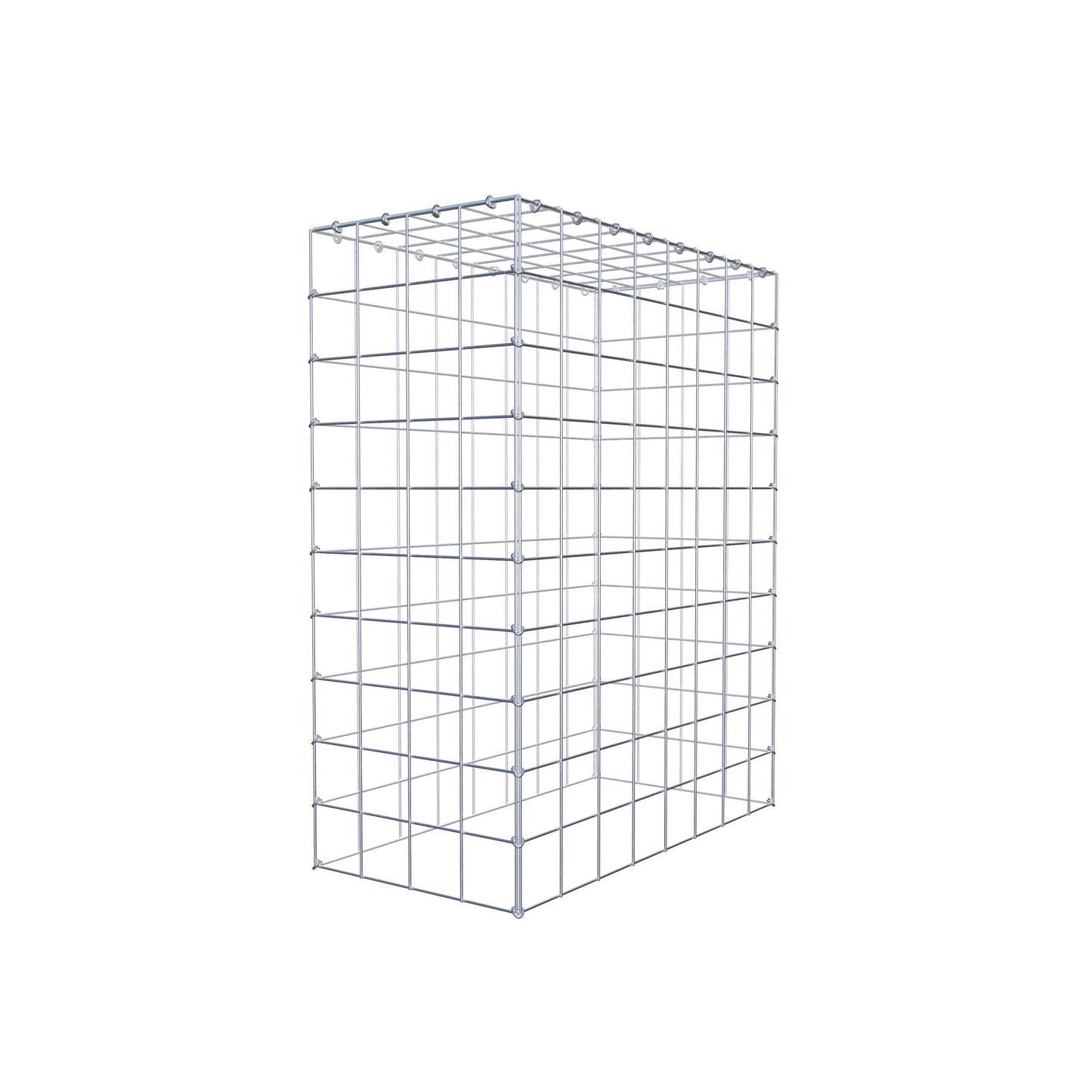 Gavión complementario de tipo 3 100 cm x 80 cm x 40 cm (L x A x P), malla 10 cm x 10 cm, anillo en C