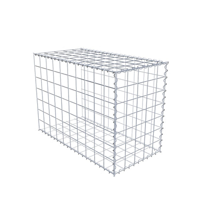 Gavión complementario tipo 2 100 cm x 70 cm x 50 cm (L x A x P), luz de malla 10 cm x 10 cm, en espiral