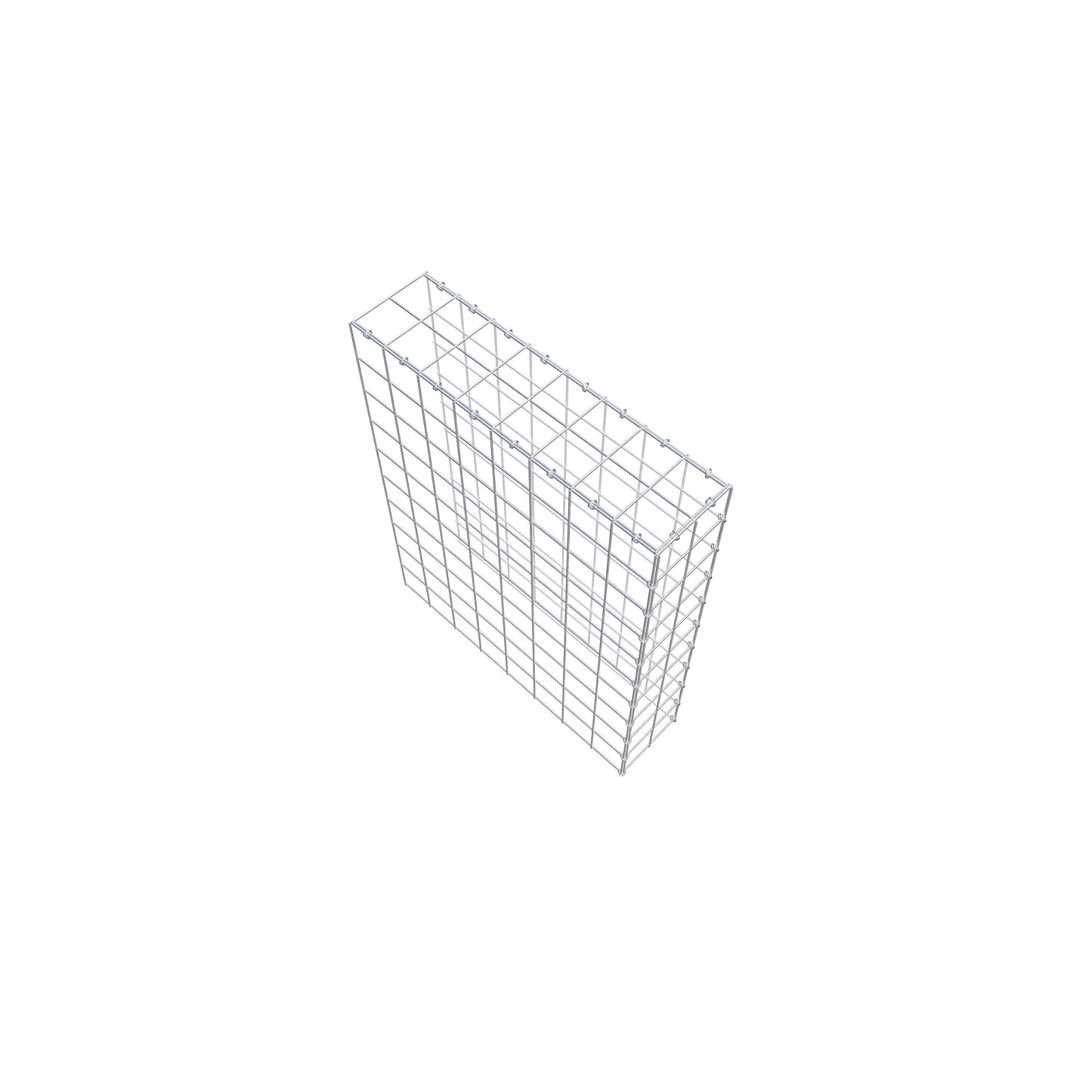 Fourche rapportée type 4 100 cm x 80 cm x 20 cm (L x H x P), mailles 10 cm x 10 cm, anneau C