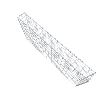 Gabbione aggiuntivo tipo 3 200 cm x 100 cm x 20 cm (L x H x P), maglia 10 cm x 10 cm, spirale