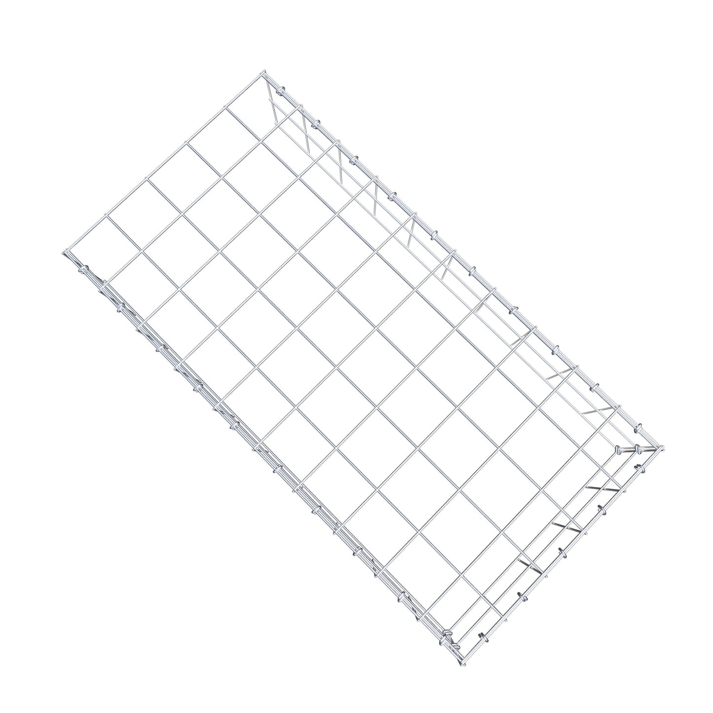 Fourche rapportée type 4 100 cm x 20 cm x 50 cm (L x H x P), mailles 10 cm x 10 cm, anneau C