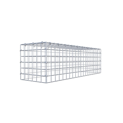 Anbaugabione Typ 3 100 cm x 30 cm x 30 cm (L x H x T), Maschenweite 5 cm x 5 cm, C-Ring