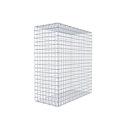 Gavión 100 cm x 90 cm x 40 cm (L x A x P), luz de malla 5 cm x 5 cm, anillo en C