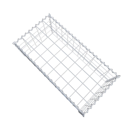 Gabbione aggiuntivo tipo 3 100 cm x 40 cm x 50 cm (L x A x P), maglia 10 cm x 10 cm, spirale
