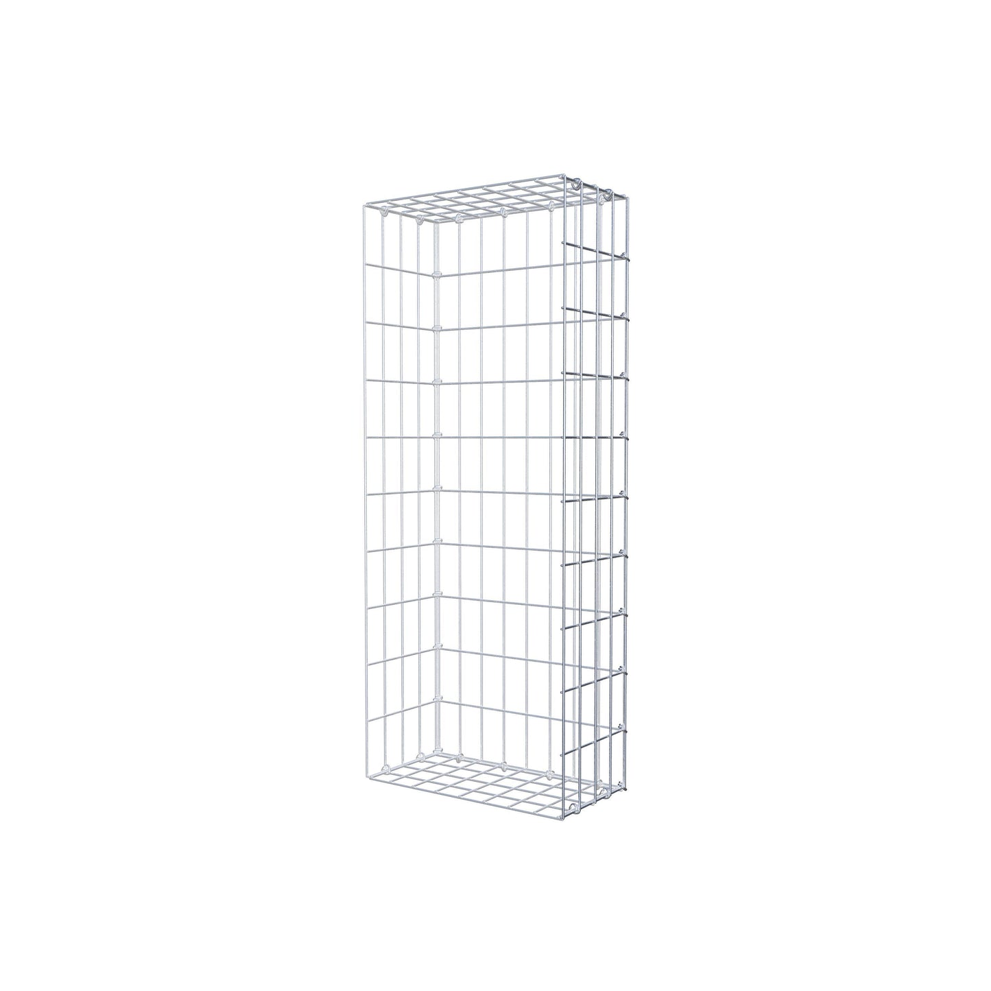 Pile aggiuntivo tipo 2 100 cm x 20 cm x 40 cm, maglia 5 cm x 10 cm, anello a C
