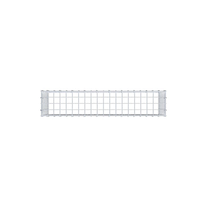 Anbaugabione Typ 3 100 cm x 40 cm x 20 cm (L x H x T), Maschenweite 5 cm x 5 cm, C-Ring