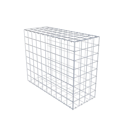 Gavión complementario de tipo 2 100 cm x 80 cm x 40 cm (L x A x P), malla 10 cm x 10 cm, anillo en C