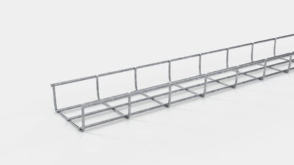 Kabelkanal højde 110 cm, dybde 5 cm, maskestørrelse 5 x 10 cm