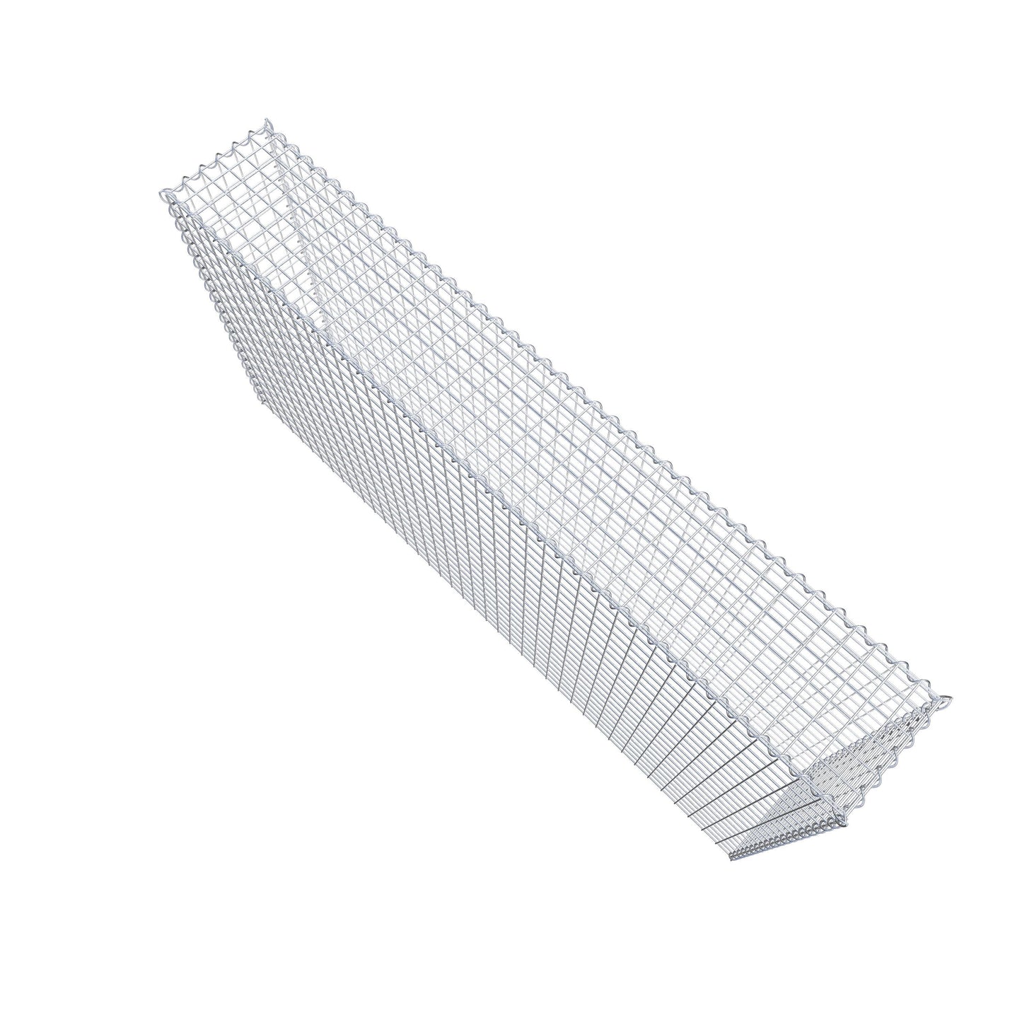 Gavión complementario tipo 3 200 cm x 100 cm x 30 cm (L x A x P), malla 5 cm x 5 cm, espiral