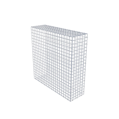 Gabbione aggiuntivo tipo 2 100 cm x 100 cm x 30 cm (L x A x P), maglia 5 cm x 5 cm, anello a C