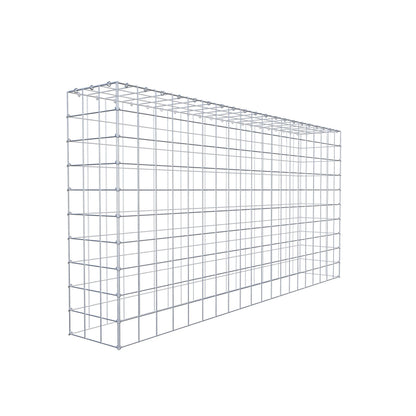 Anbaugabione Typ 3 200 cm x 100 cm x 30 cm (L x H x T), Maschenweite 10 cm x 10 cm, C-Ring
