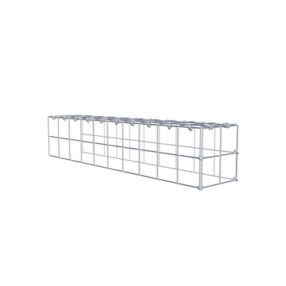 Fourche rapportée type 4 100 cm x 20 cm x 20 cm (L x H x P), mailles 10 cm x 10 cm, anneau C