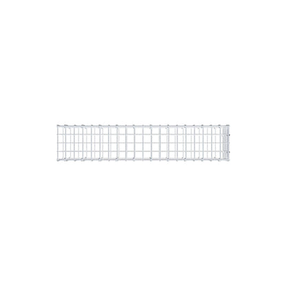 Gabião Tipo 2 100 cm x 20 cm x 20 cm (C x A x P), malhagem 5 cm x 5 cm, anel C
