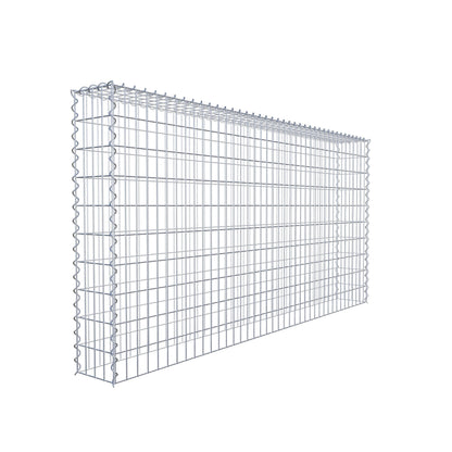 Gabbione aggiuntivo tipo 3 200 cm x 100 cm x 20 cm (L x A x P), maglia 5 cm x 10 cm, spirale