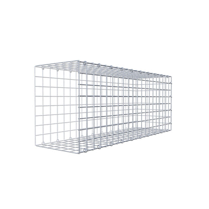 Gavión acoplable tipo 2 100 cm x 40 cm x 30 cm (L x A x P), malla 5 cm x 5 cm, anillo en C