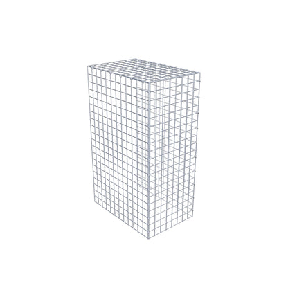 Fourche rapportée type 4 100 cm x 60 cm x 40 cm (L x H x P), mailles 5 cm x 5 cm, anneau C