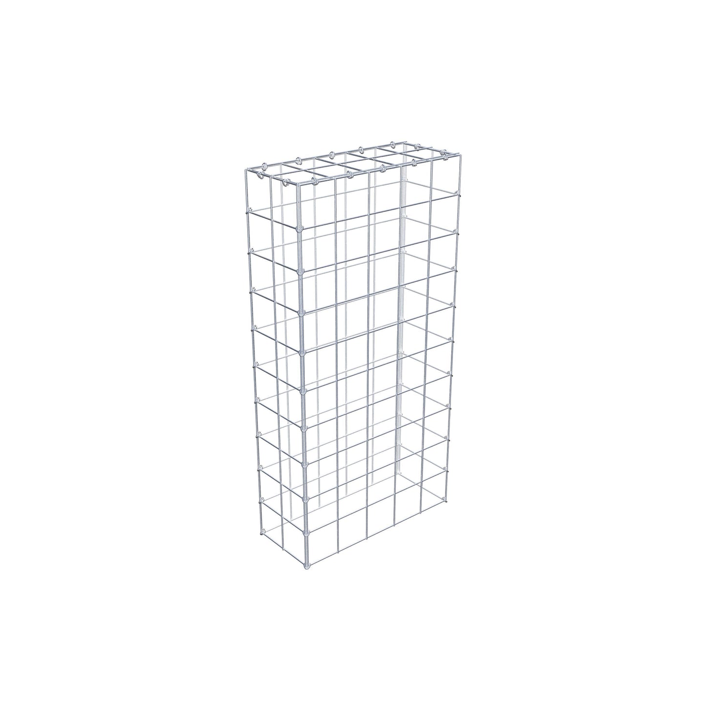 Anbaugabione Typ 3 100 cm x 20 cm x 50 cm (L x H x T), Maschenweite 10 cm x 10 cm, C-Ring