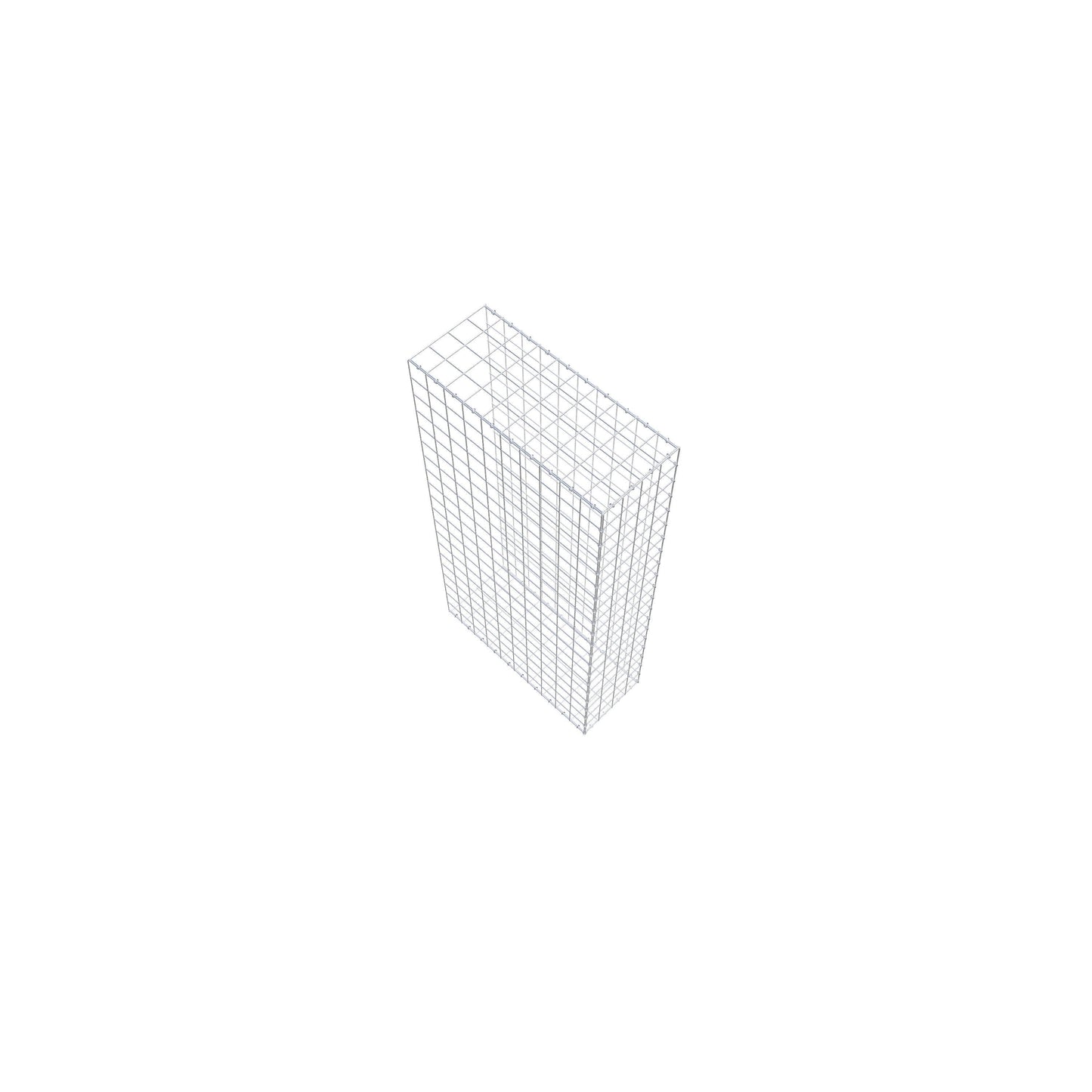 Gabião Tipo 2 200 cm x 100 cm x 40 cm (C x A x P), malhagem 10 cm x 10 cm, anel C
