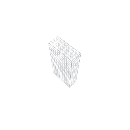 Gabião Tipo 2 200 cm x 100 cm x 40 cm (C x A x P), malhagem 10 cm x 10 cm, anel C