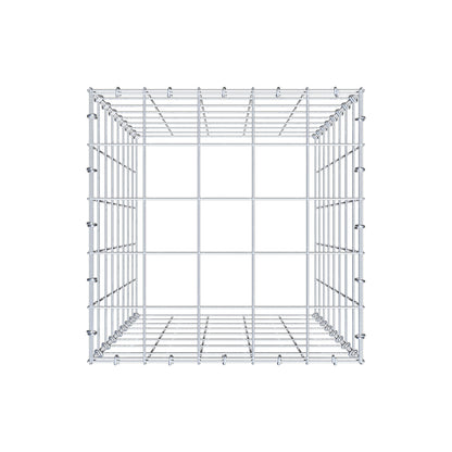Anbaugabione Typ 3 80 cm x 50 cm x 50 cm (L x H x T), Maschenweite 10 cm x 10 cm, C-Ring