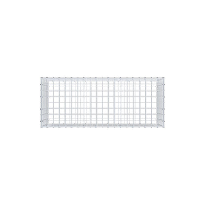 Gabbione 100 cm x 40 cm x 40 cm (L x H x P), maglia 5 cm x 5 cm, anello a C