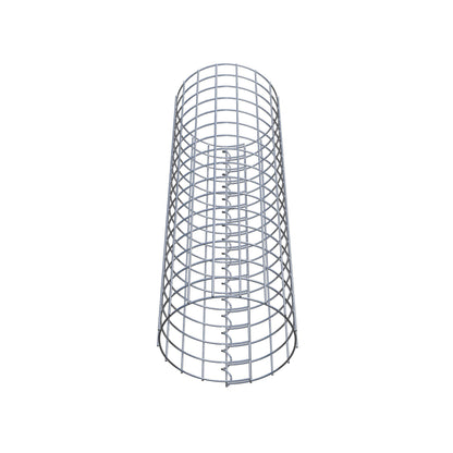 Gabionensäule rund 27 cm Durchmesser, 80 cm Höhe, Maschenweite 5 cm x 5 cm