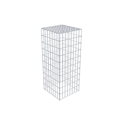 Gabião Tipo 3 100 cm x 40 cm x 40 cm (C x A x P), malhagem 5 cm x 10 cm, anel C