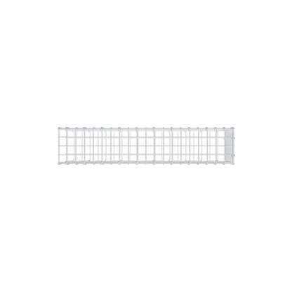 Anbaugabione Typ 2 100 cm x 30 cm x 20 cm (L x H x T), Maschenweite 5 cm x 5 cm, C-Ring