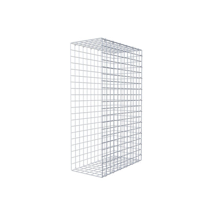 Gabbione fissabile tipo 2 100 cm x 60 cm x 30 cm (L x H x P), maglia 5 cm x 5 cm, anello a C