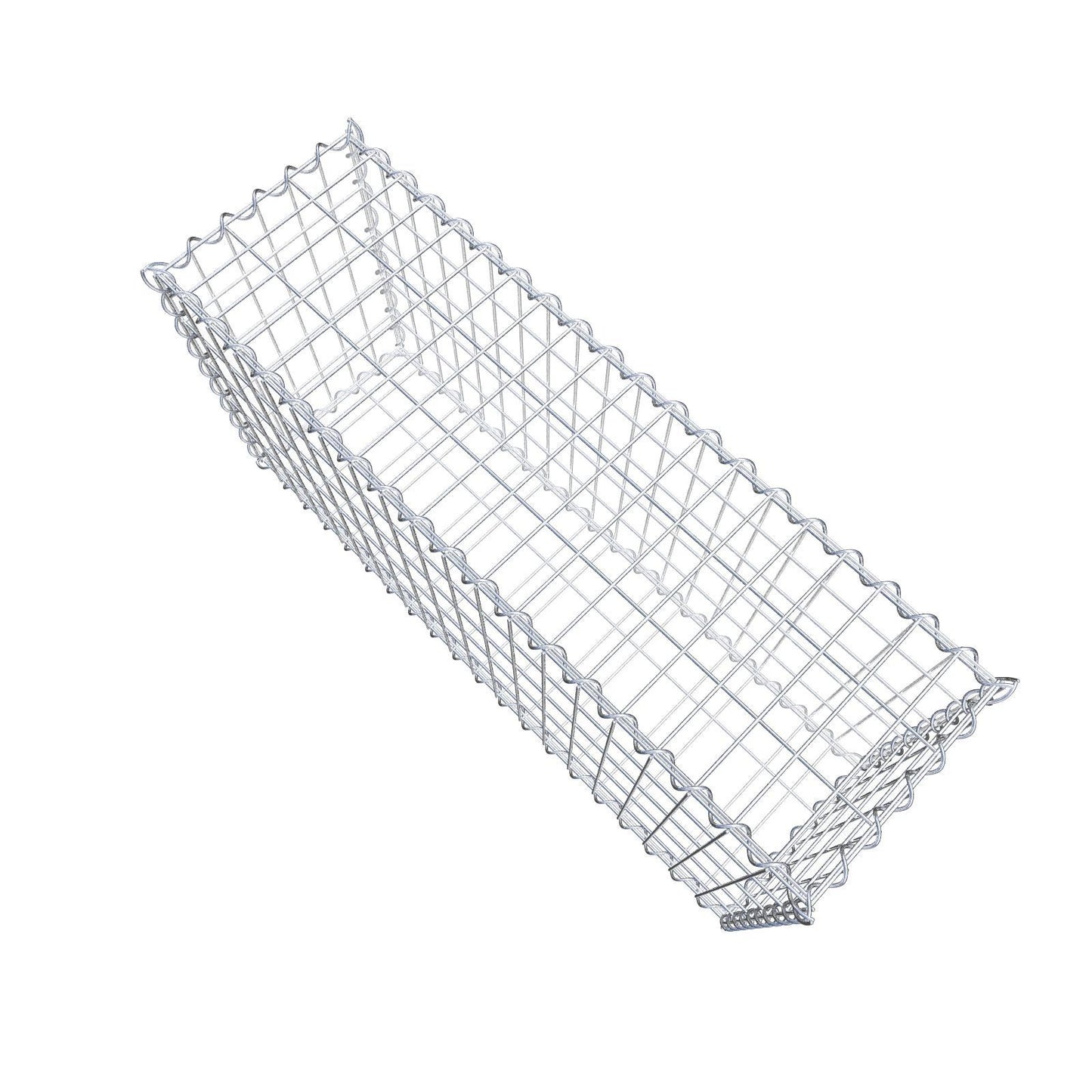 Set économique 3x gabions 100 cm x 50 cm x 30 cm (L x H x P), mailles 5 cm x 10 cm, spirale
