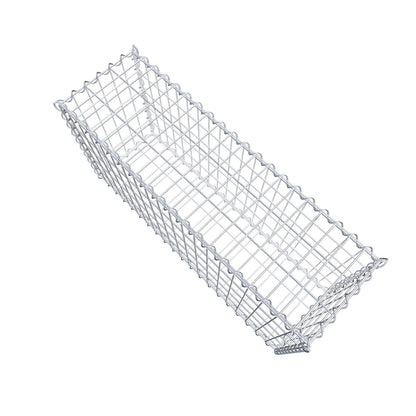Set économique 3x gabions 100 cm x 50 cm x 30 cm (L x H x P), mailles 5 cm x 10 cm, spirale