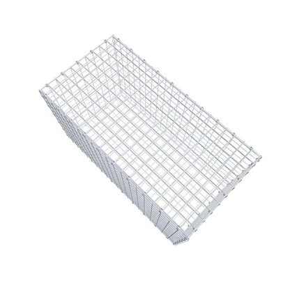 Gabião 100 cm x 60 cm x 50 cm (C x A x P), malhagem 5 x 5 cm, anel espiral