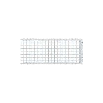 Fourche rapportée type 2 100 cm x 30 cm x 40 cm, mailles 5 cm x 10 cm, anneau en C
