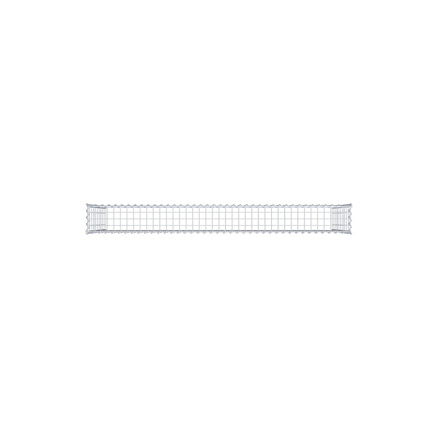 Gabbione aggiuntivo tipo 3 200 cm x 100 cm x 20 cm (L x A x P), maglia 5 cm x 10 cm, spirale
