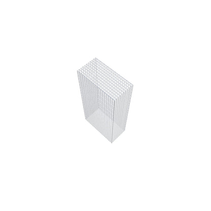 Gabião Tipo 3 200 cm x 100 cm x 50 cm (C x A x P), malhagem 5 cm x 5 cm, anel C