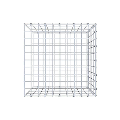Anbaugabione Typ 2 50 cm x 50 cm x 50 cm, Maschenweite 5 cm x 10 cm, C-Ring