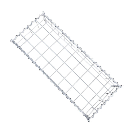 Anbaugabione Typ 3 100 cm x 20 cm x 40 cm (L x H x T), Maschenweite 10 cm x 10 cm, Spirale