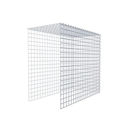 Anbaugabione Typ 4 100 cm x 90 cm x 50 cm (L x H x T), Maschenweite 5 cm x 5 cm, Spirale
