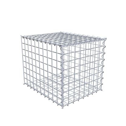 Anbaugabione Typ 2 50 cm x 40 cm x 40 cm (L x H x T), Maschenweite 5 cm x 5 cm, Spirale