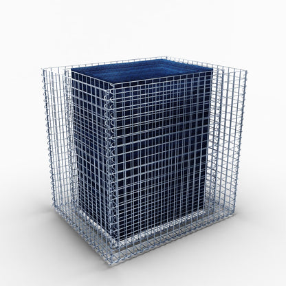 Hochbeet eckig 100 cm x 80 cm x 100 cm (L x H x T), Maschenweite 5 x 5 cm, Wandstärke 10 cm