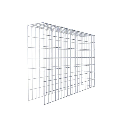Gavión complementario de tipo 4 100 cm x 70 cm x 20 cm (L x A x P), malla 5 cm x 10 cm, anillo en C