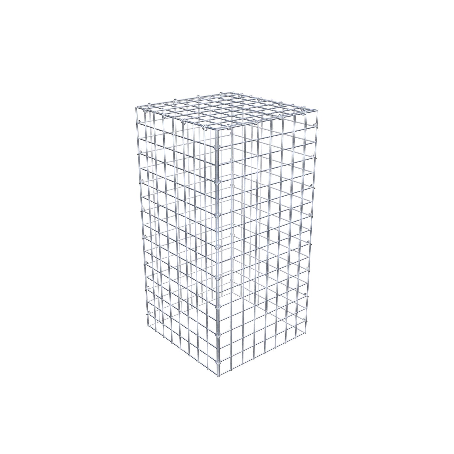 Pile aggiuntivo tipo 3 80 cm x 40 cm x 40 cm (L x H x P), maglia 5 cm x 5 cm, anello a C