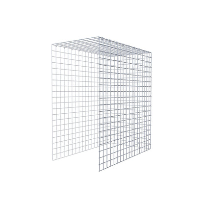 Anbaugabione Typ 4 100 cm x 90 cm x 50 cm (L x H x T), Maschenweite 5 cm x 5 cm, C-Ring
