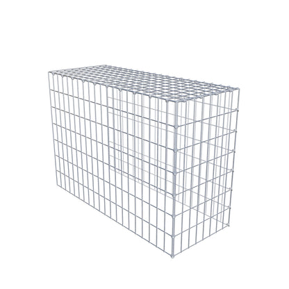 Anbaugabione Typ 4 100 cm x 70 cm x 40 cm (L x H x T), Maschenweite 5 cm x 10 cm, C-Ring