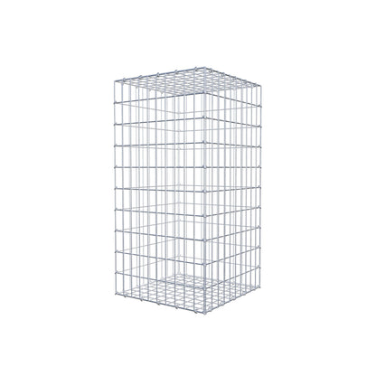 Gabbione 100 cm x 50 cm x 50 cm (L x H x P), maglia 5 cm x 10 cm, anello a C