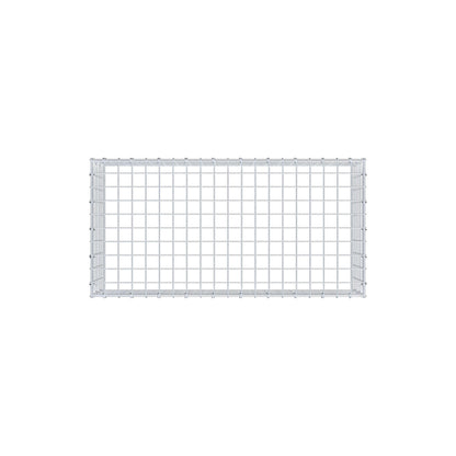 Gabião Tipo 3 100 cm x 30 cm x 50 cm (C x A x P), malhagem 5 cm x 5 cm, anel C
