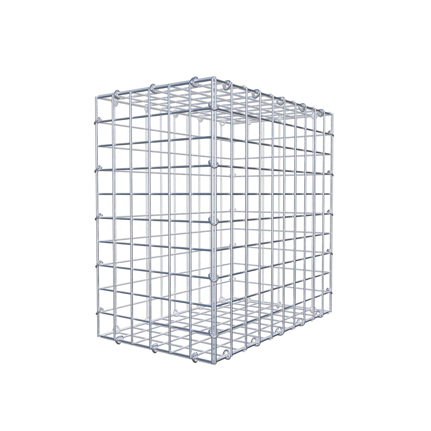 Schanskorf 50 cm x 50 cm x 30 cm (L x H x D), maaswijdte 5 cm x 5 cm, C-ring