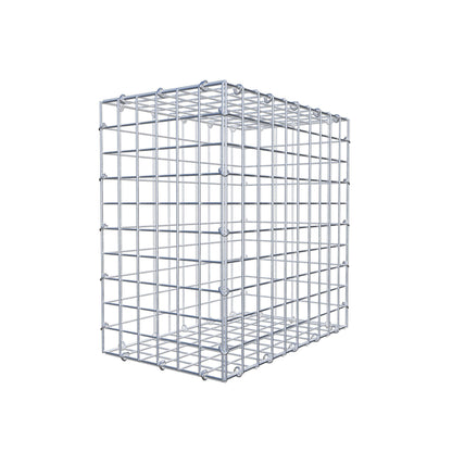 Schanskorf 50 cm x 50 cm x 30 cm (L x H x D), maaswijdte 5 cm x 5 cm, C-ring