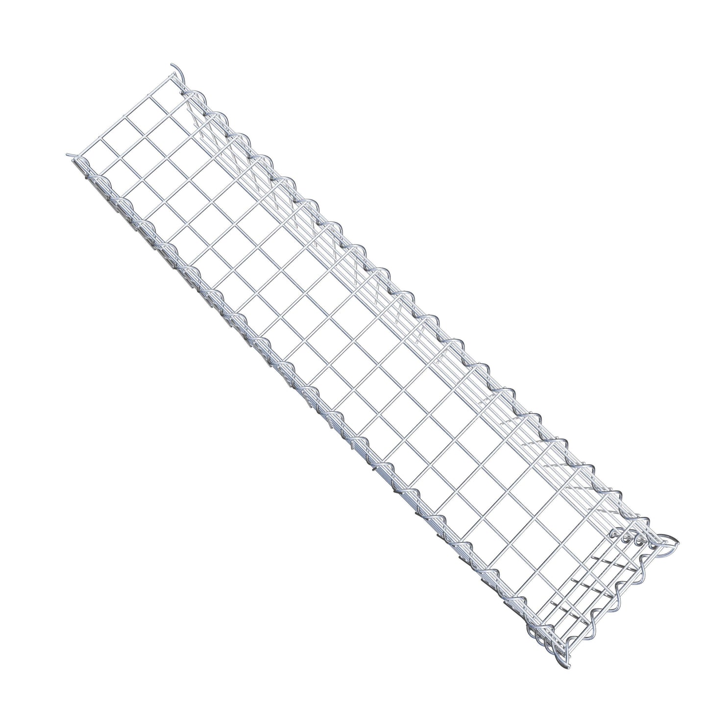 Anbaugabione Typ 4 100 cm x 20 cm x 20 cm (L x H x T), Maschenweite 5 cm x 5 cm, Spirale