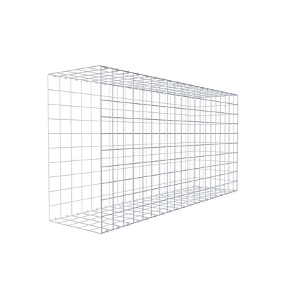Fourche rapportée type 2 200 cm x 100 cm x 50 cm (L x H x P), mailles 10 cm x 10 cm, anneau en C